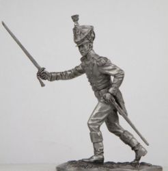 Франция. Капитан французской линейной пехоты в бою.1812г.